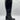Madden Girl Women's Winsloww Faux Leather Block Heel Dress Boot Black Size 7.5M - Very Good