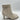 Women’s Bandolino Galayn Off White Side Zip Heel Ankle Boot Size 6.5M - Very Good