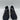 Prada Knit Lace Up Trainer Sneakers - Black/White Canvas Mens Size 38.5. - Very Good - Ufashion