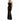 Xscape Long Scuba Crepe One Shoulder Strap Black 10 - Ufashion