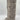 Madden Girl Womens EVANNDER Snake Textured Knee-High Boots Size 8.5M - Very Good