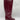 Women’s Vince Camuto Vestella Knee High Boots Burgundy, Leather Size 8M - Like New