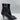 SAINT LAURENT ‘Jill’ 90 Crystal-Buckle Black Leather Ankle Boots Size 41