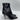 SAINT LAURENT ‘Jill’ 90 Crystal-Buckle Black Leather Ankle Boots Size 38