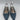 Steven New York Malina Flats Blue Jean Woven Pointed Toe Shoes Size 8 - Ufashion
