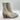 Women’s Crown Vintage Pimmy Bootie Beige Leather Ankle Boot Size 8.5M - Very Good