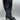 Vince Camuto Valeria Black Leather  High Heel Boots Size 9W XC