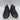 Valentino by Mario Valentino Febo Leather Platform Sneakers Black Size 9.5 M - Very Good - Ufashion