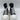 Alexander McQueen Men TREAD SLICK Black Lace Up Platform Hi-Top Sneakers Size 42 - Very Good - Ufashion