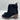 Crown Vintage Women’s Shoes Black Ankle Suede Capari Booties Size 8.5M - Very Good - Ufashion