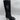 Mix No. 6 Women's Nole Knee High Boots Black Faux Leather Size 6.5 M - Very Good - Ufashion