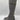 Journee Womens Gaibree Stacked Heel Knee High Boots Gray Size 10M - Very Good - Ufashion
