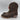 Justin Gypsy Square Toe Brown western Ankle Boots Women’s Size 8 B - Ufashion