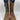 Dan Post Alexy Western Boots Brown Leather Women's Size 8.5 M - Ufashion