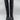 Mix No. 6 Women's Nole Knee High Boots Black Faux Leather Size 8 M - Very Good - Ufashion