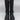 Patrizia Wide Width Kehlani Wide Calf Boot Women's Black Size 39 W - Like New - Ufashion