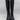 Unisa Apryl Wide Calf Boot Black Synthetic Leather Size 8 W - Very Good - Ufashion