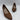 Clarks Women's Ellanie Hope Tan Leather Pointed Toe Block Heel Pumps Size 9.5 M - Very Good - Ufashion