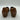 Clarks Brown Leather Loafers With Block Heel Womens 9.5M - Very Good - Ufashion
