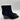Women’s Crown Vintage Larett Black Leather Ankle Boots Side Zip Size 6.5M - Very Good - Ufashion