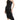 Norma Kamali Women's Diana Gown, Black Lame, XS - Like New - Ufashion