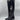 Women’s Vince Camuto Emily Knee-High Boots Black Leather Size 9 M - Very Good - Ufashion