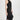 Norma Kamali Women's Diana Gown, Black Lame, XS - Like New - Ufashion