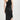 Norma Kamali Women's Diana Gown, Black Lame, XS - Like New - Ufashion