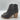 Women’s Mia Patton Black Ankle Side Zipper Round Tow Boots Size 8.5W - Very Good - Ufashion