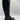 Baretraps Womens Winifred Black Zipper Knee-High Side Zip Boots Size 5.5M - Very Good - Ufashion