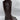 Crown Vintage FYAN Brown Faux Leather Round Toe Side Zip Boots Size 7.5 W - Very Good - Ufashion