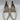 Bandolino Women's Grenow D'Orsay Pumps, White Leather Size 7 M - Like New - Ufashion