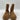 Bearpaw Elle Youth's Casual Brown Pull On Boots Size 1 - Very Good - Ufashion