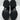 Women's Steven New York Haisley Tall Knee High Black PU Side Zip Boots Size 8M - Very Good - Ufashion