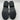 B.O.C. Carter Combat Shiny Lace Up Side Zip Faux Leather Boots Size 7 W - Very Good - Ufashion