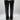 Ninety Union London Tall Croco Printed High Heel Gold Tip Black Size 6 - Very Good - Ufashion