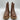Women’s MIA IONI Lug Cath Brown Pull On Ankle Boots Size 7 - Very Good - Ufashion