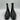 Women’s Ninety Union Elite Black / Gold Side Zip Ankle Boots Size 11M - Very Good - Ufashion
