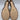 Touch Ups by Benjamin Walk LENA Gold Embellished Strappy Wedge Sandals Size 9 M - Like New - Ufashion