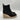 MIA Corin Round Toe Chelsea Wedge Booties Womens Black Casual Boots Size 7.5