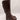 EuroSoft MAYNARD Brown  Side Zip Block Heel Knee High Boots Size 7 - Very Good - Ufashion