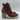 BUENO Women’s Elliott Burgundy Heel Booties Size 38 - Very Good - Ufashion